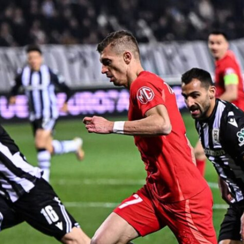 FCSB învinge PAOK Salonic în prima manșă a play-off-ului pentru Europa League