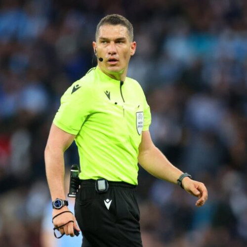 Istvan Kovacs va arbitra meciul Real Madrid - Manchester City