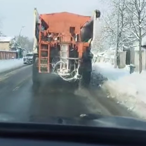 Echipaje de deszapezire lucreaza intens in judetul Ilfov