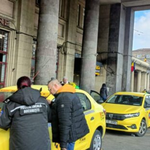 Verificări în trafic: Amenzi de aproape 180.000 de lei pentru taxiuri