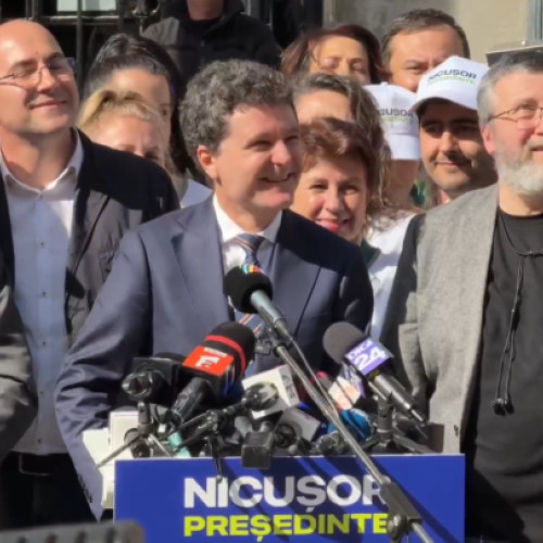 Nicușor Dan și-a depus candidatura la alegerile prezidențiale