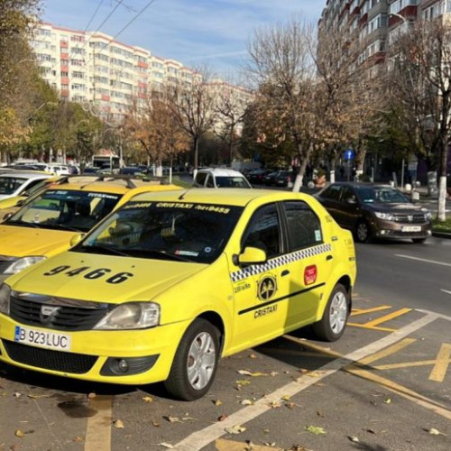 Razii în București pentru verificarea taxiurilor și a vehiculelor de ride-sharing