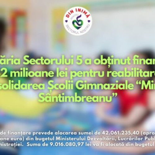 Primăria Sectorului 5 investește în educație