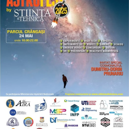 Parcul Crangasi găzduiește Astrofest, festivalul științei și astronomiei