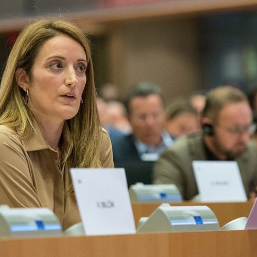 Vizita Robertas Metsola în România, pentru premiul Timisoara pentru Valori Europene