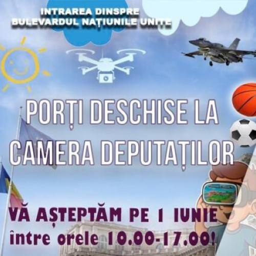 Camera Deputatilor deschide portile pentru Ziua Copilului
