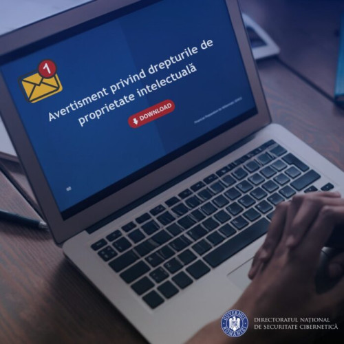 Avertizare de phishing din partea DNSC