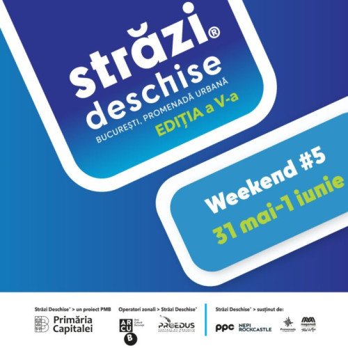 „Strazi deschise - Bucuresti, Promenada urbana” aduce bucurie pe Calea Victoriei și strada Barca în weekendul 31 mai - 1 iunie