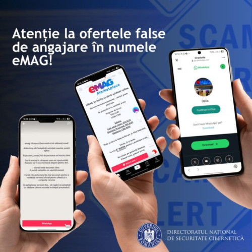 Campanie de înșelătorie pe social media, folosind identitatea vizuală a eMAG, atrage atenția asupra riscurilor digitale