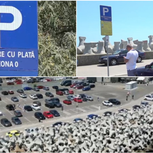 Taxe mai mari la parcare pe litoral în sezonul estival