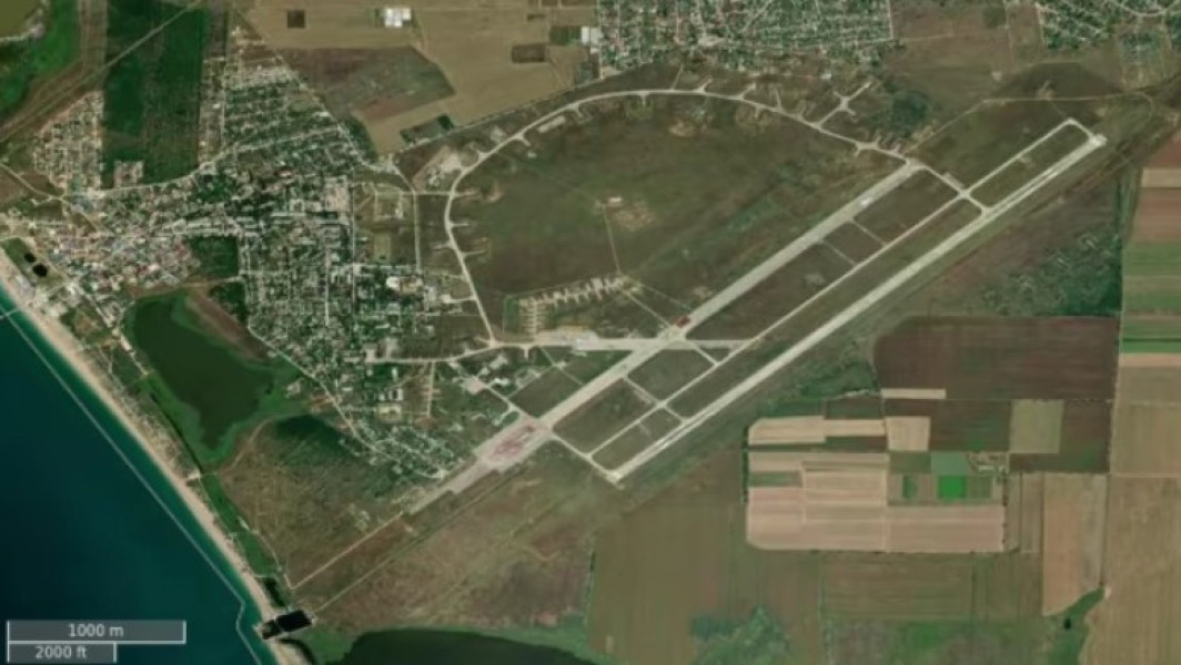 Dronele ucrainene au lovit cinci avioane de vânătoare rusești pe aerodromul Saki din Crimeea, susține SBU