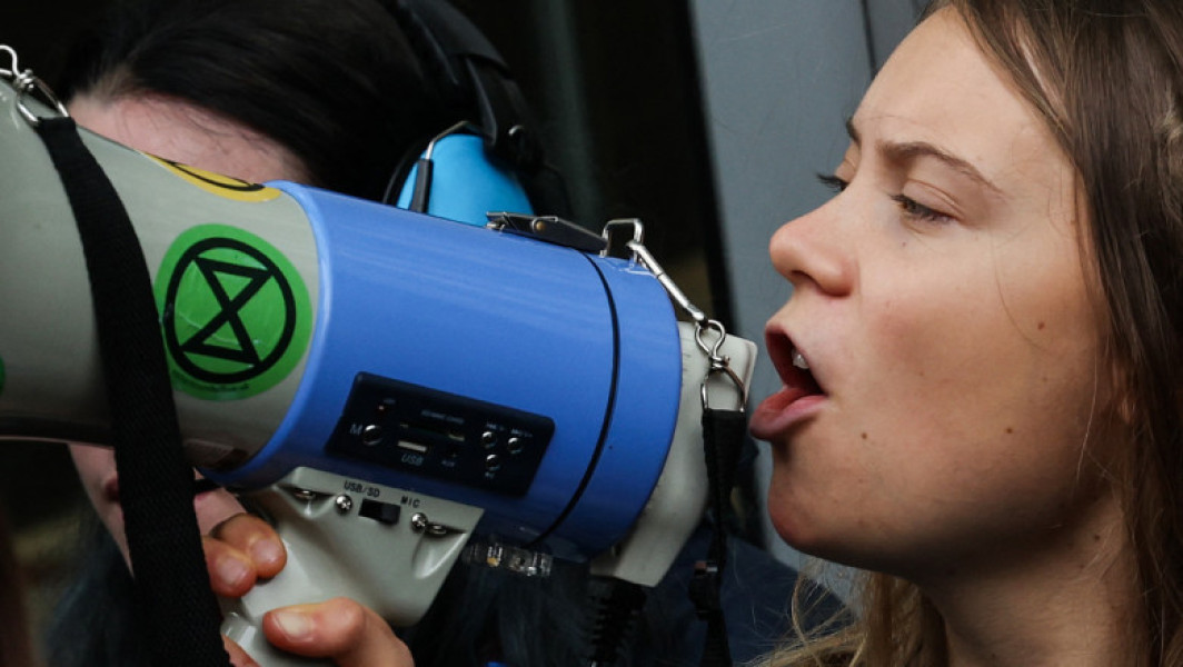 Greta Thunberg vrea să meargă din nou în Gaza. În iunie, activista a fost deportată de Israel în drum către enclava palestiniană