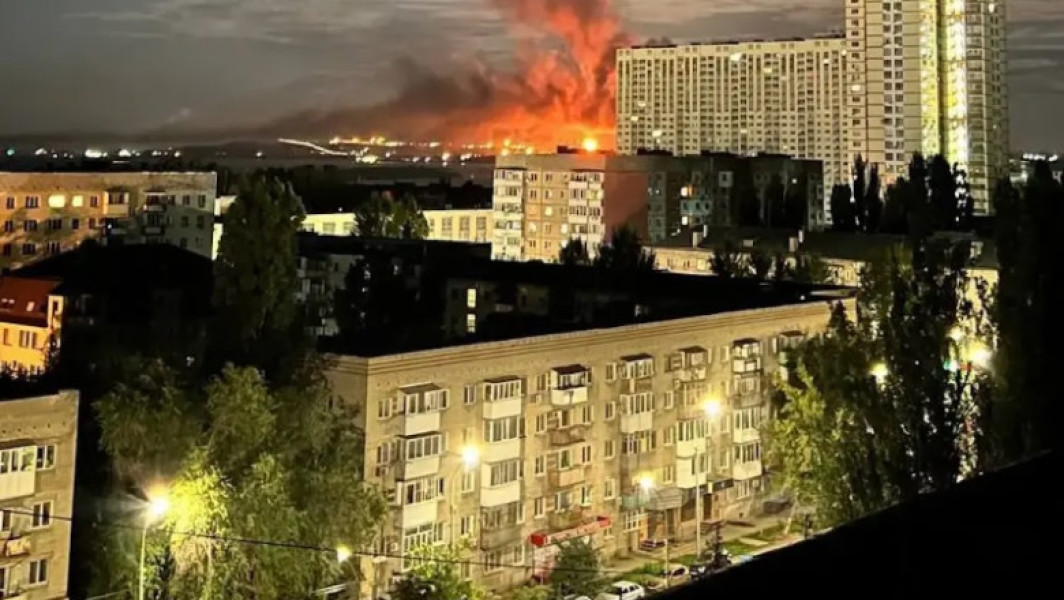 Video Rafinăria de la Saratov a fost închisă în urma atacului ucrainean cu drone