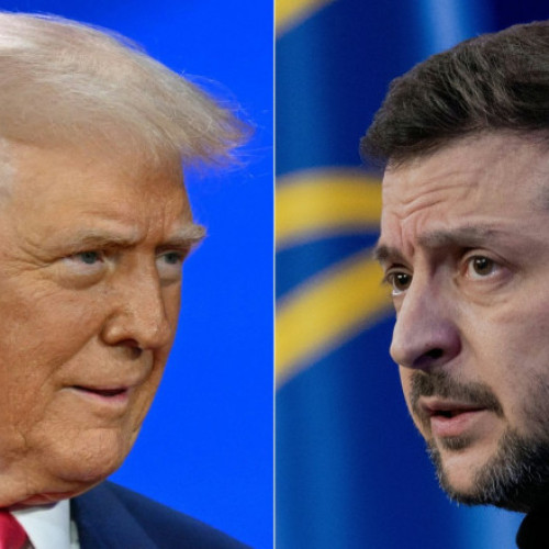 Trump a vorbit la telefon cu Zelenski, de la bordul Air Force One. Președintele SUA i-a sunat apoi pe liderii țărilor europene din NATO