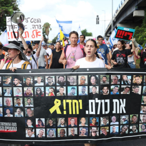 Proteste în Israel: manifestanții cer un acord pentru eliberarea ostaticilor de către Hamas