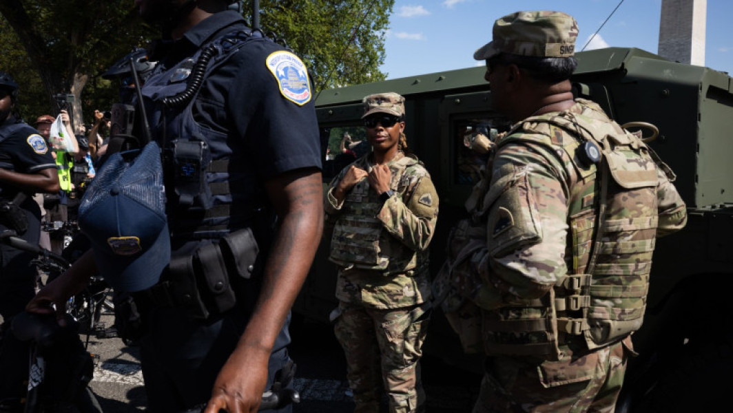 Trump mobilizează Garda Națională în capitala Washington D.C. Trei state republicane au trimis sute de militari